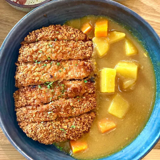 日式咖喱吉列豬扒定食