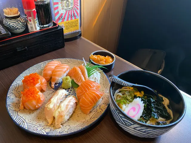 丸和挪威三文魚特盛定食