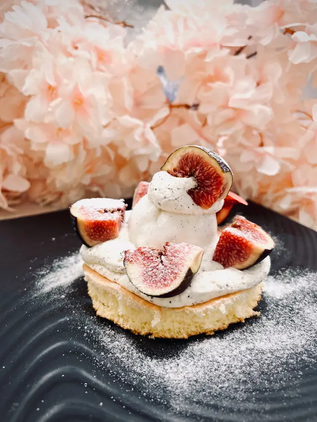 伯爵茶無花果班戟