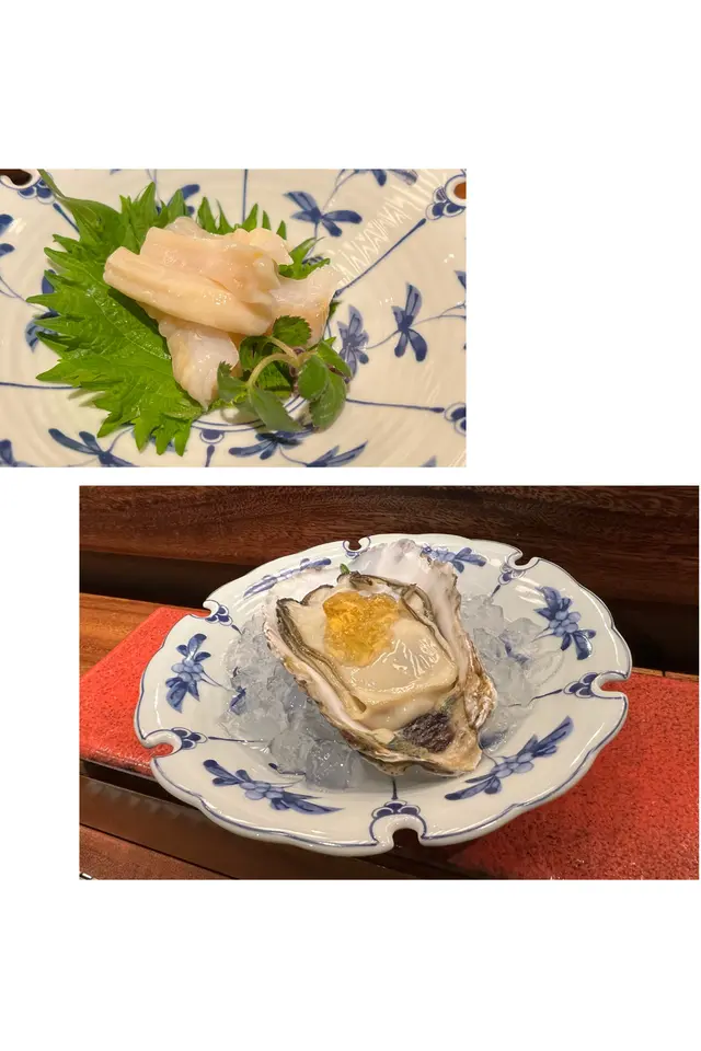 刺身五點 生蠔 唔食生蠔轉左呢個貝但有少少戥