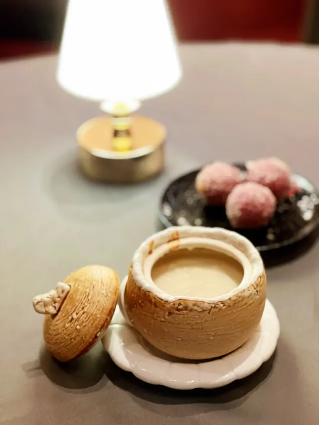 蛋白杏仁茶 