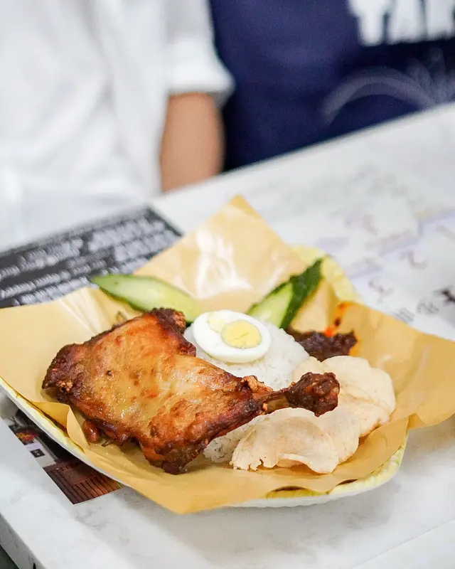 辣死你嗎配烤雞髀 