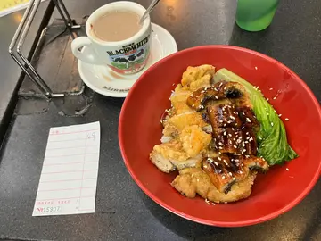 鰻魚雞扒丼（少飯）
