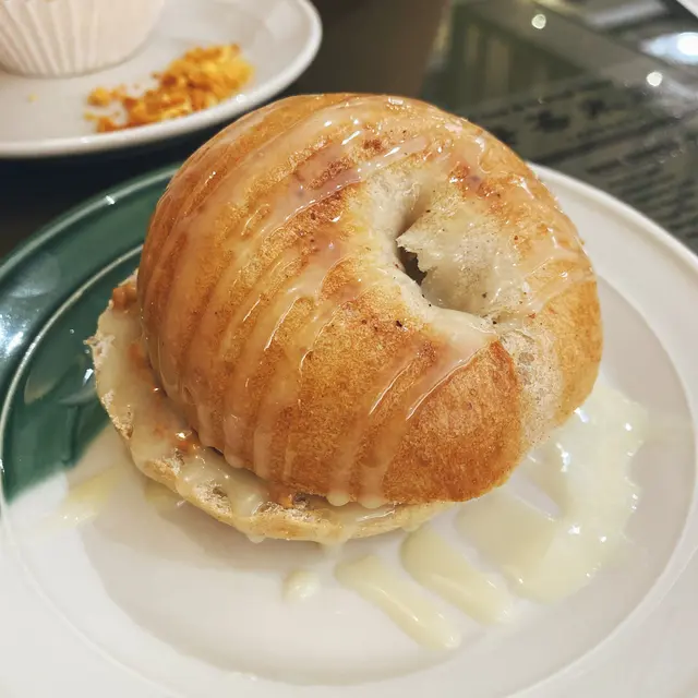 Bagel Toast with 奶醬