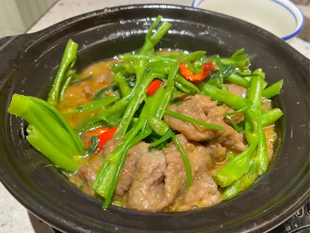 馬拉盞時菜牛肉煲