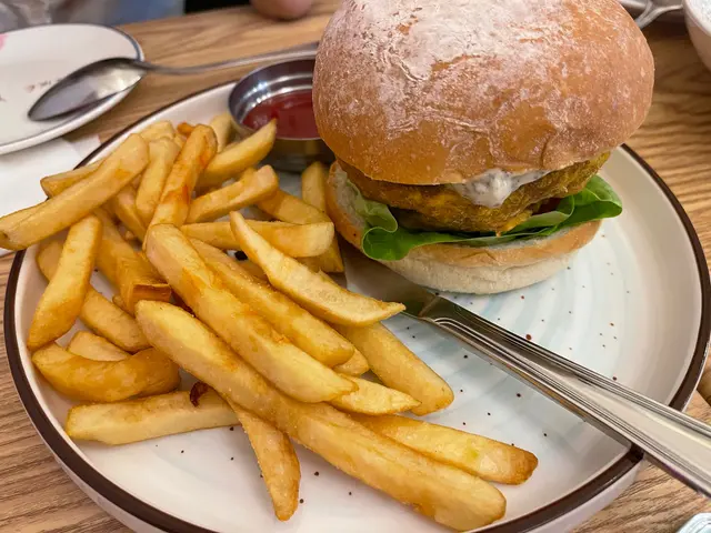 黑松露大菇漢堡