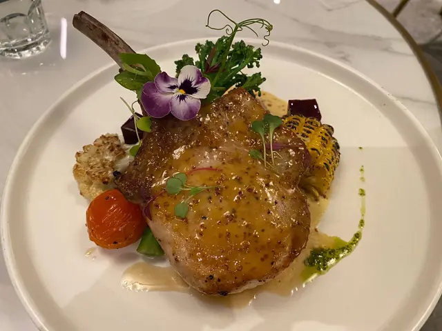 芥末籽蜜糖焗美國頂級豬鞍架