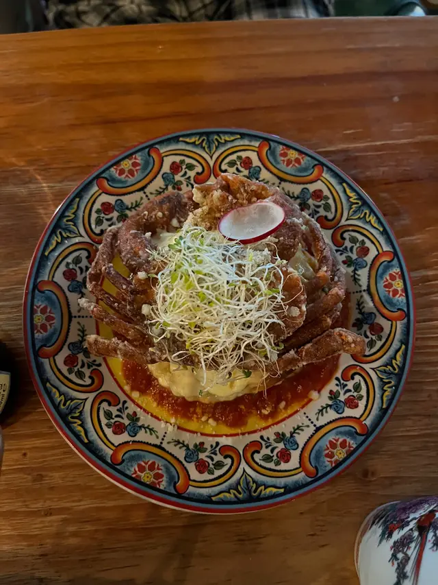 軟殼蟹肉醬千層麵