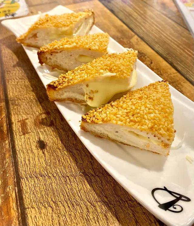 法式芝心蝦多士(4件)