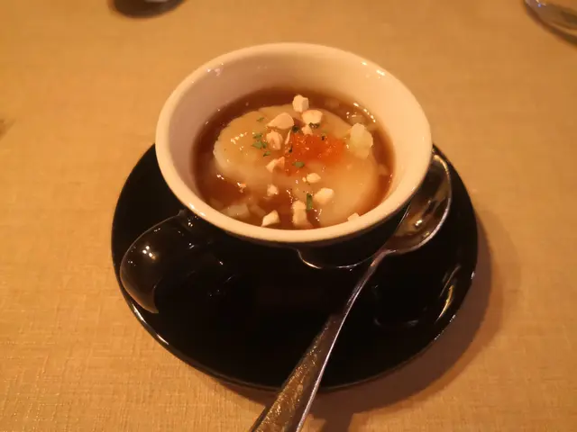 龍蝦汁蒸蛋配北海道帶子