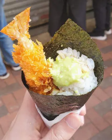 炸虾手卷
