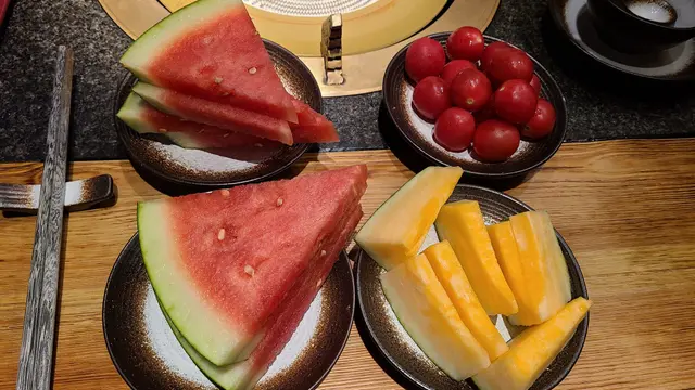 西瓜,哈蜜瓜,百合茄