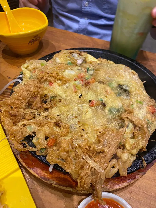 泰式鐵板蠔餅
