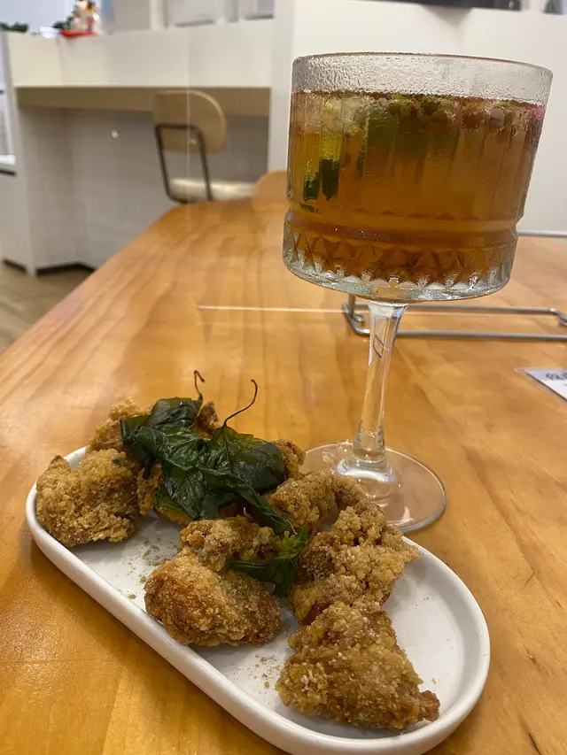 九層塔一口鹽酥雞🐔