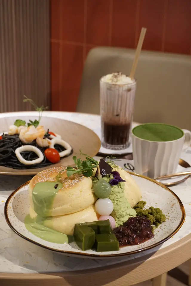 宇治抹茶紅豆梳乎厘