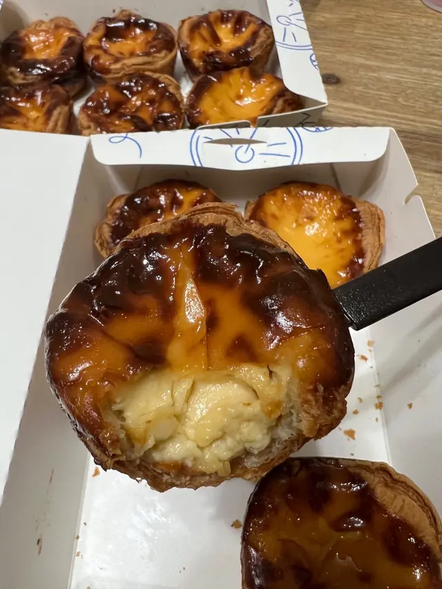 Sourdough  Egg  Tart