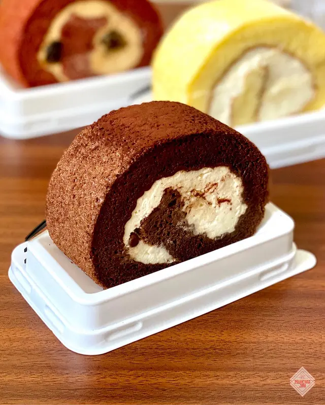 燕窩特濃Callebaut 54%朱古力梳乎厘卷