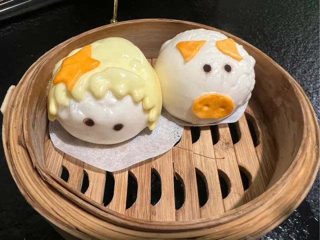 有可愛造型的蒸包提供