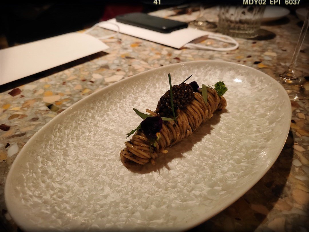 Angel hair pasta, 10g Kristal caviar, black truffle, kombu - Louise's photo  in Central Hong Kong | OpenRice Hong Kong