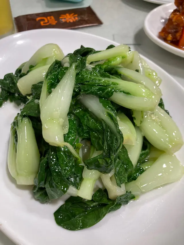 清炒白菜仔