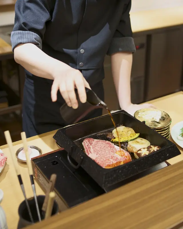 和牛肉眼壽喜燒