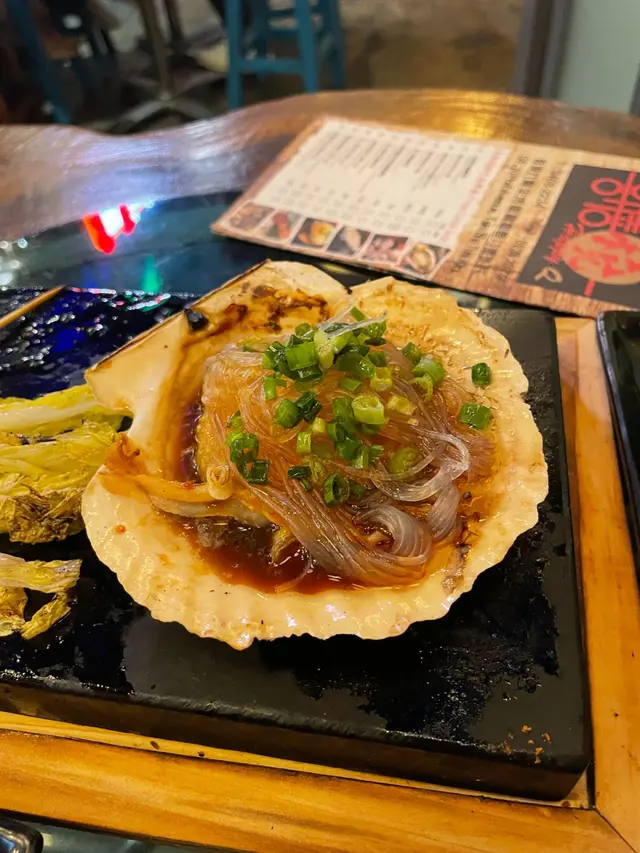 燒珍寶蒜蓉大扇貝