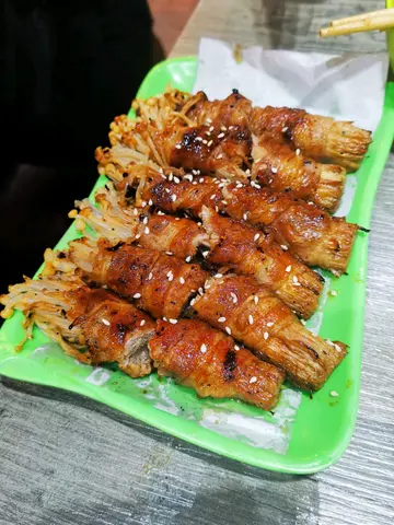 燒金菇肥牛卷