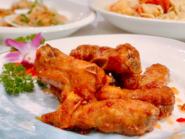 蜜梅柚子京燒骨