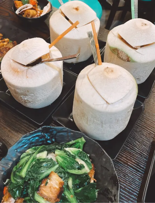 鹹肉炒泰國椰苗