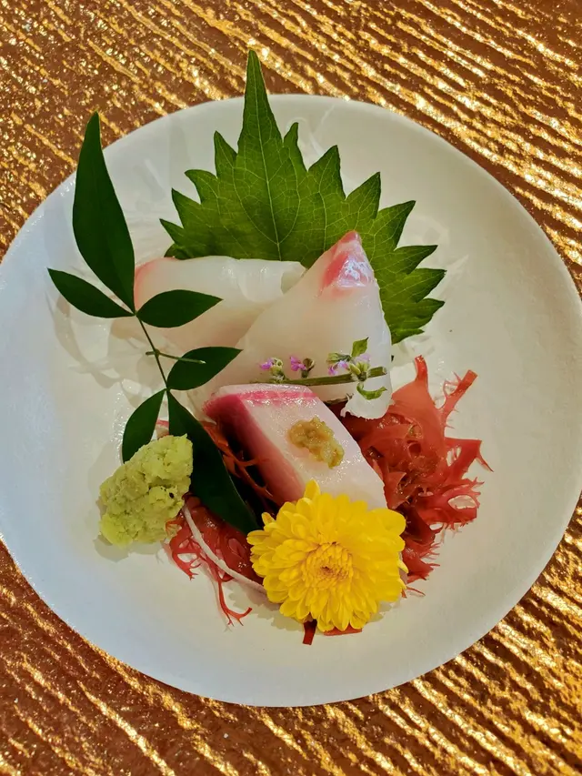 瀨戶內海真鯛/油甘魚配柚子醬油