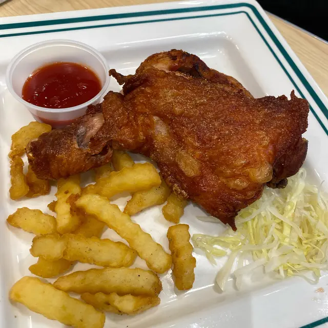 炸雞脾餐