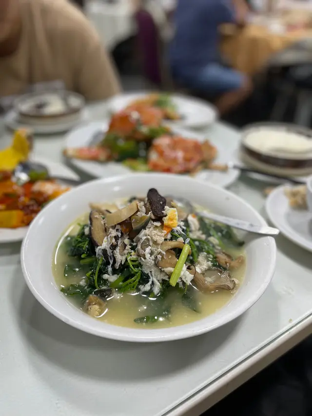 金銀蛋炒莧菜