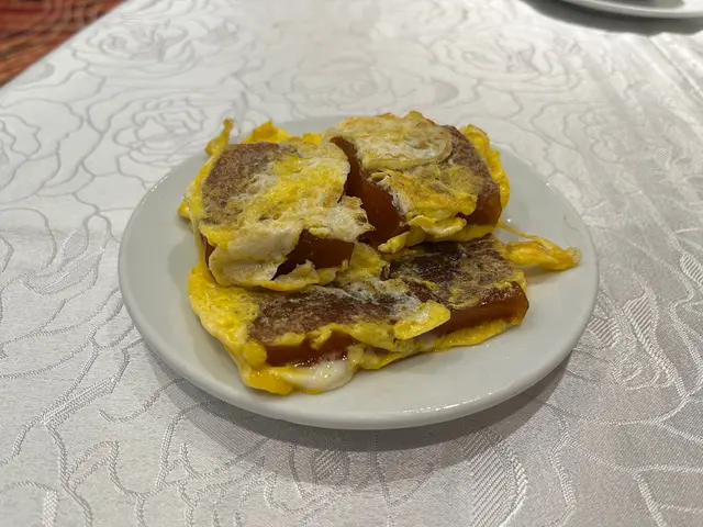雞蛋煎年糕