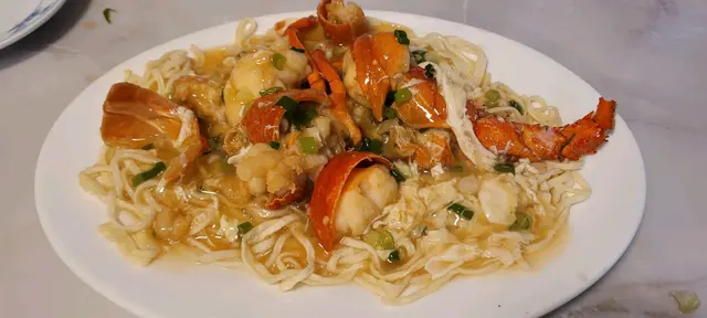 上湯龍蝦伊麵底