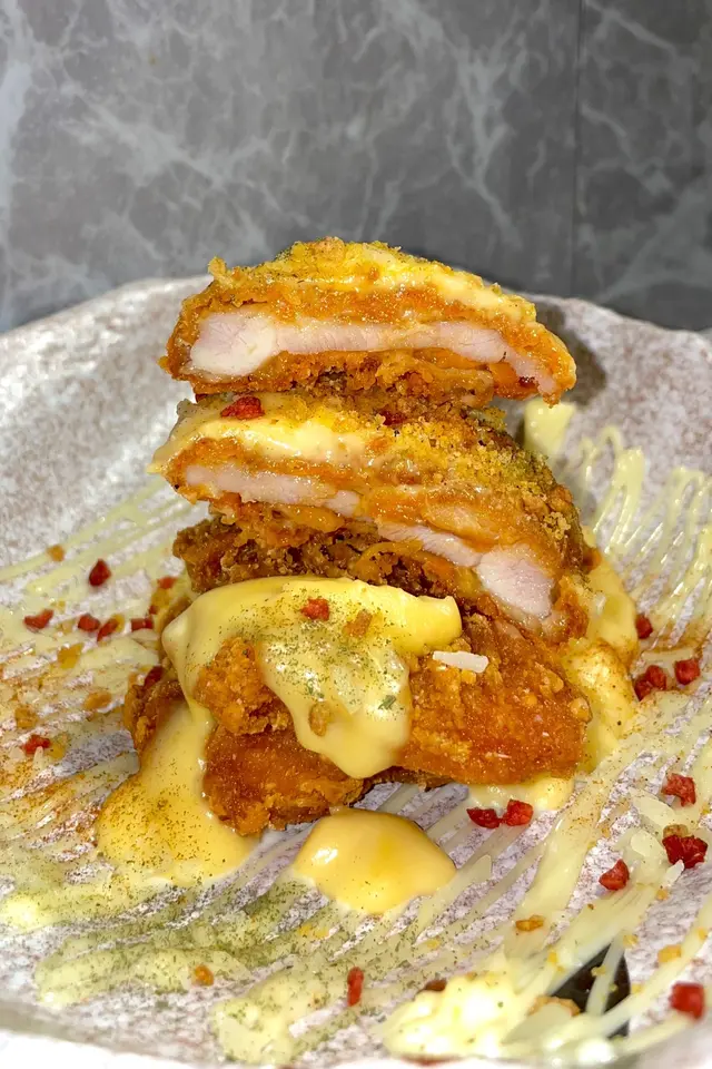 黃金芝士香辣雞塊