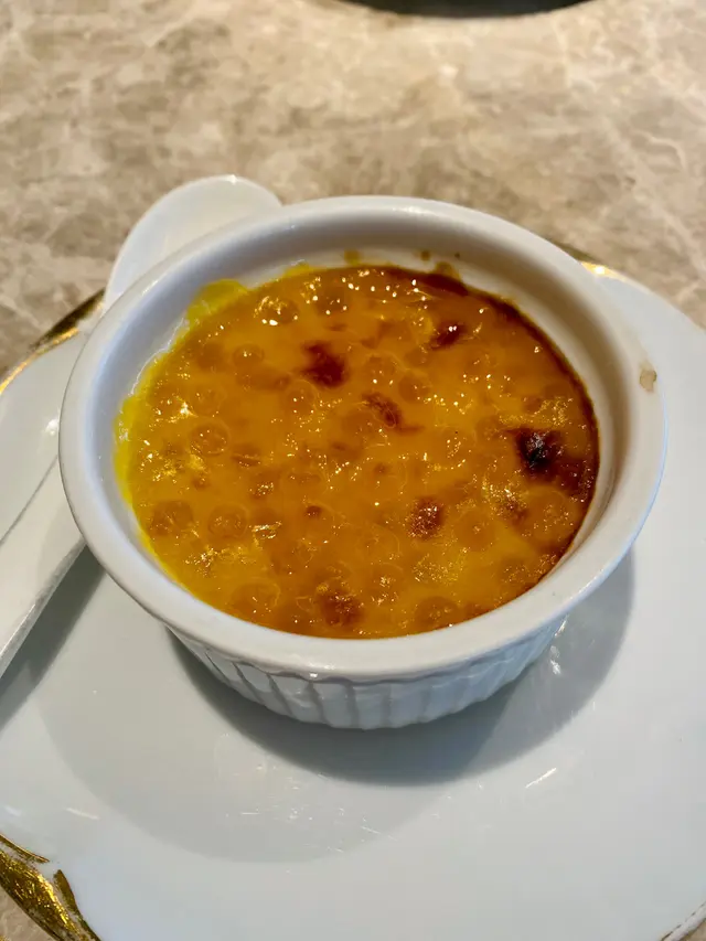 蓮蓉西米焗布甸