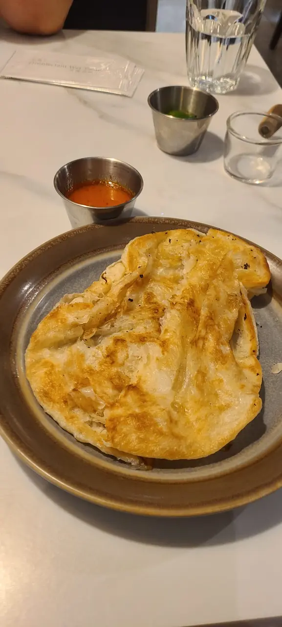 泰式咖哩配薄餅