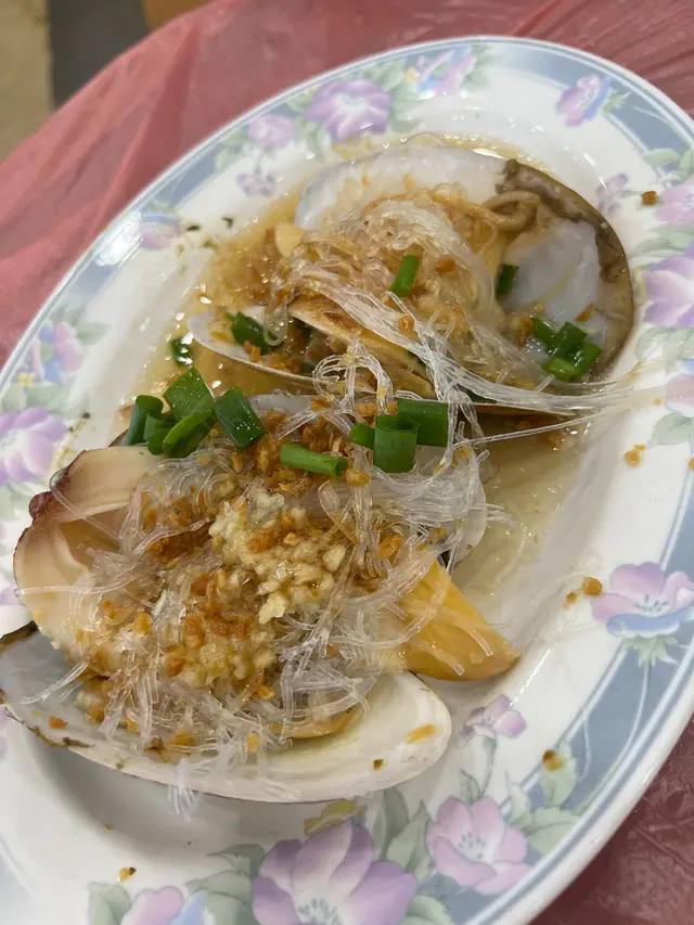 蒜蓉粉絲蒜象拔蚌