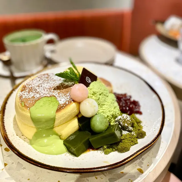 宇治抹茶紅豆梳乎厘