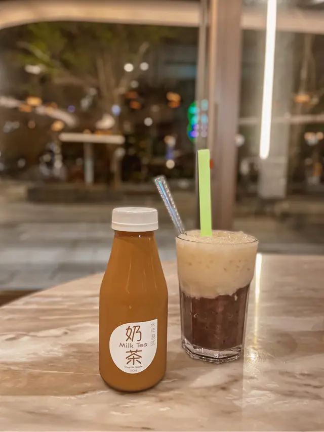 樽仔奶茶 + 紅豆冰