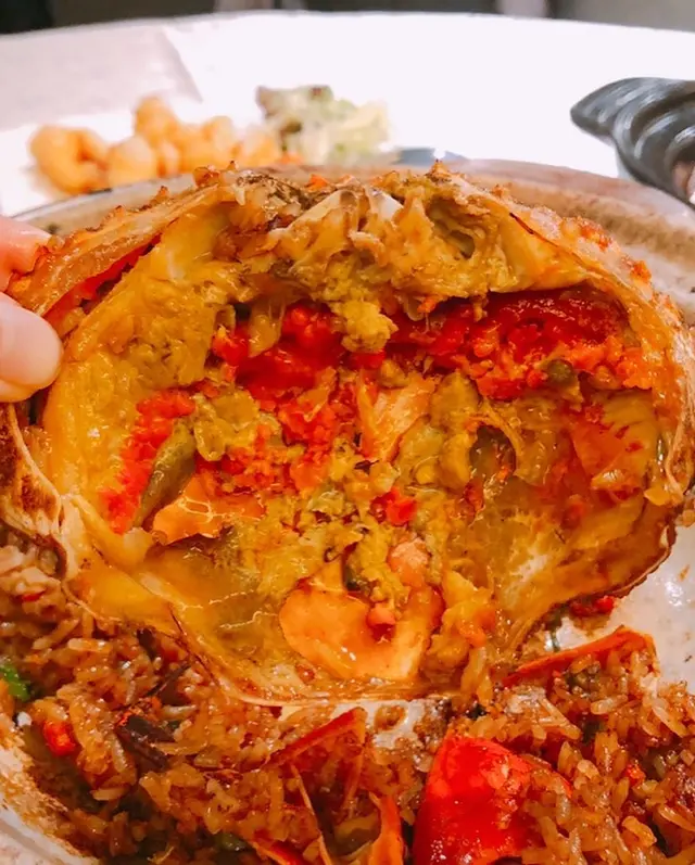 糯米炒膏蟹