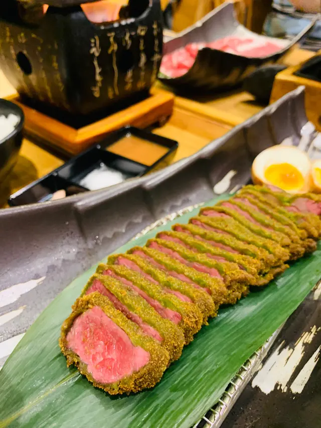 石燒香草吉列牛