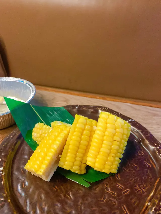 香草牛油粟米燒