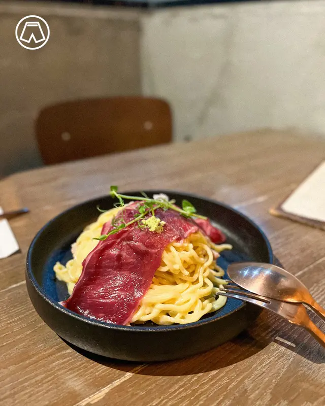 Ramen carbonara