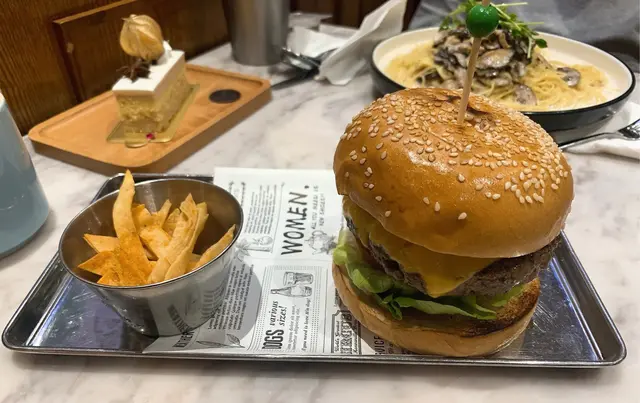 頂級美國牛肉漢堡