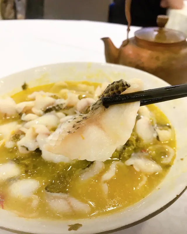 客家酸菜海爐魚片