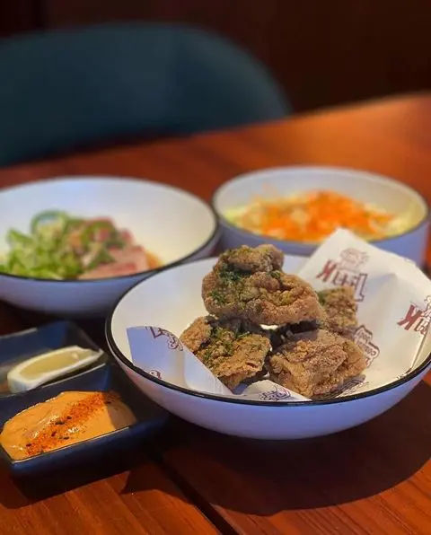 辣味炸雞就正常啦都比我想像中辣,個辣醬係spicy yogurt都幾得意,不過無其他兩個咁出色