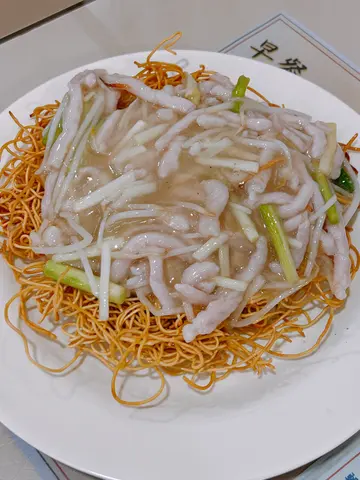 银芽肉丝炒面