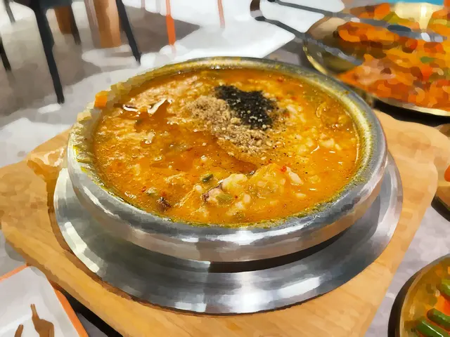 韓式章魚醃辣白菜粥