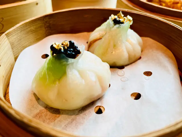 陳醋蟹肉蛋白餃